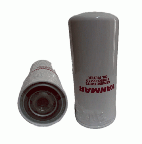 Oil Filter For YANMAR MARINE 119593-35400 - Internal Dia. M25X1.5 x W 97 mm x H 222 mm - SO6198 - 119593-35410 - 119593-35110 - YANMAR